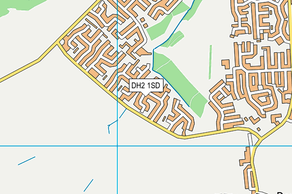 DH2 1SD map - OS VectorMap District (Ordnance Survey) DH2 1SD map - OS VectorMap District (Ordnance Survey)
