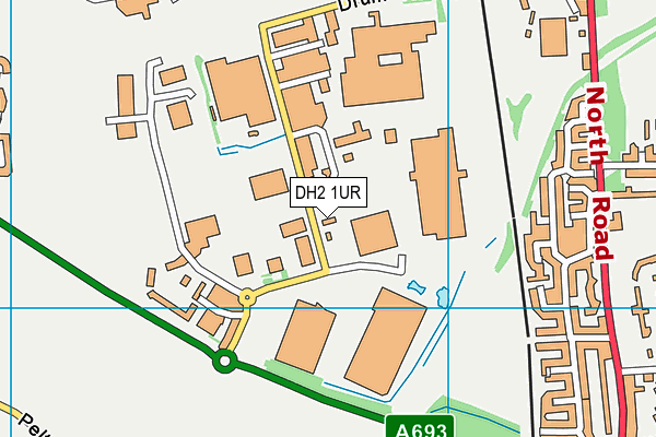 DH2 1UR map - OS VectorMap District (Ordnance Survey) DH2 1UR map - OS VectorMap District (Ordnance Survey)