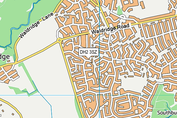 DH2 3SZ map - OS VectorMap District (Ordnance Survey) DH2 3SZ map - OS VectorMap District (Ordnance Survey)