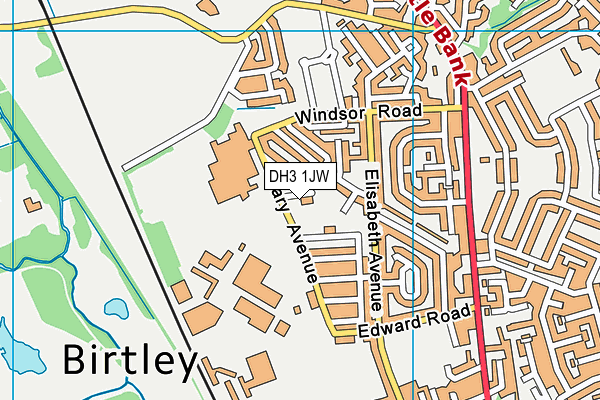 DH3 1JW map - OS VectorMap District (Ordnance Survey) DH3 1JW map - OS VectorMap District (Ordnance Survey)