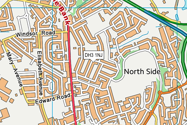 DH3 1NJ map - OS VectorMap District (Ordnance Survey) DH3 1NJ map - OS VectorMap District (Ordnance Survey)