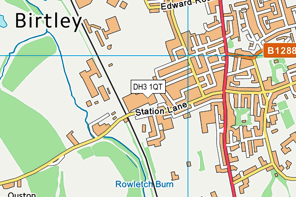 DH3 1QT map - OS VectorMap District (Ordnance Survey) DH3 1QT map - OS VectorMap District (Ordnance Survey)