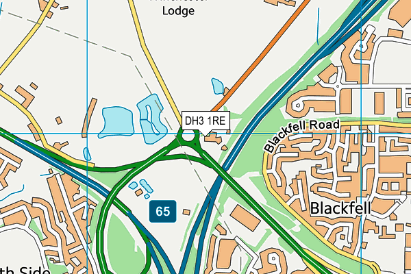 DH3 1RE map - OS VectorMap District (Ordnance Survey) DH3 1RE map - OS VectorMap District (Ordnance Survey)