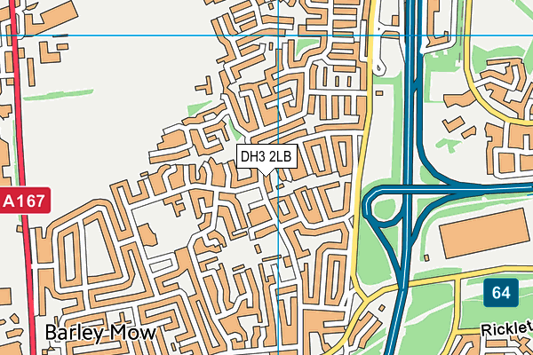 DH3 2LB map - OS VectorMap District (Ordnance Survey) DH3 2LB map - OS VectorMap District (Ordnance Survey)