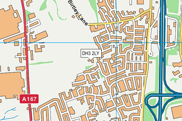 DH3 2LY map - OS VectorMap District (Ordnance Survey) DH3 2LY map - OS VectorMap District (Ordnance Survey)