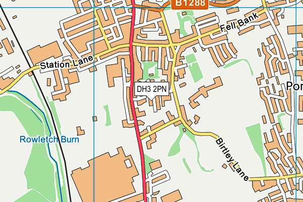 DH3 2PN map - OS VectorMap District (Ordnance Survey) DH3 2PN map - OS VectorMap District (Ordnance Survey)