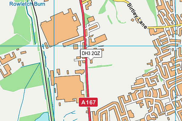 DH3 2QZ map - OS VectorMap District (Ordnance Survey) DH3 2QZ map - OS VectorMap District (Ordnance Survey)