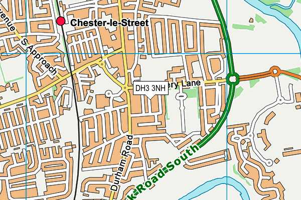 DH3 3NH map - OS VectorMap District (Ordnance Survey) DH3 3NH map - OS VectorMap District (Ordnance Survey)