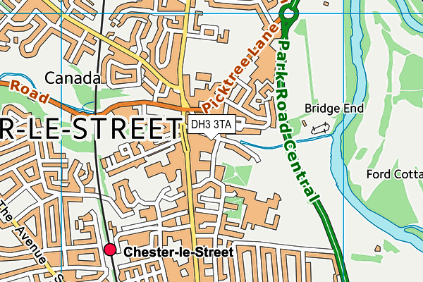 DH3 3TA map - OS VectorMap District (Ordnance Survey) DH3 3TA map - OS VectorMap District (Ordnance Survey)