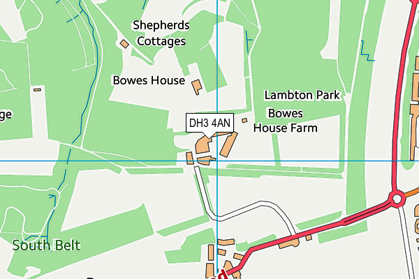 DH3 4AN map - OS VectorMap District (Ordnance Survey) DH3 4AN map - OS VectorMap District (Ordnance Survey)
