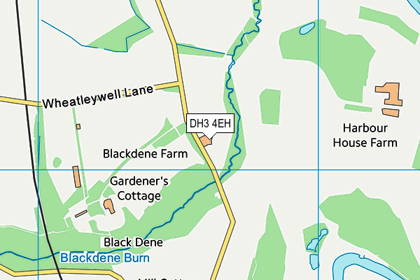 DH3 4EH map - OS VectorMap District (Ordnance Survey) DH3 4EH map - OS VectorMap District (Ordnance Survey)