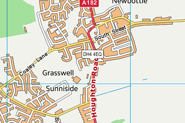 DH4 4EQ map - OS VectorMap District (Ordnance Survey) DH4 4EQ map - OS VectorMap District (Ordnance Survey)
