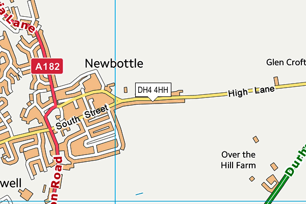 DH4 4HH map - OS VectorMap District (Ordnance Survey) DH4 4HH map - OS VectorMap District (Ordnance Survey)