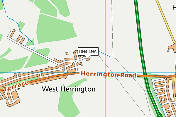 DH4 4NA map - OS VectorMap District (Ordnance Survey) DH4 4NA map - OS VectorMap District (Ordnance Survey)