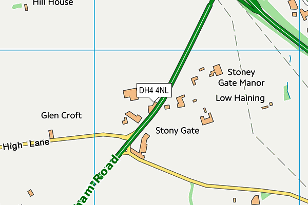 DH4 4NL map - OS VectorMap District (Ordnance Survey) DH4 4NL map - OS VectorMap District (Ordnance Survey)