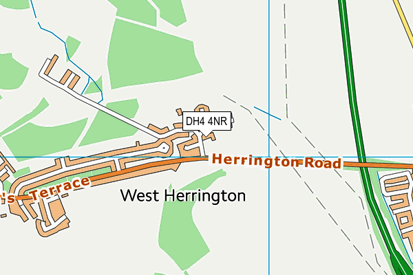 DH4 4NR map - OS VectorMap District (Ordnance Survey) DH4 4NR map - OS VectorMap District (Ordnance Survey)