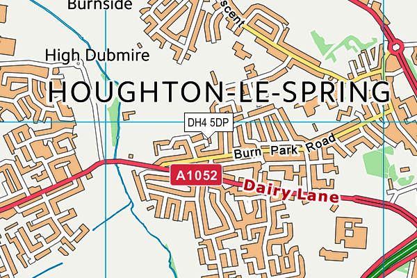 DH4 5DP map - OS VectorMap District (Ordnance Survey) DH4 5DP map - OS VectorMap District (Ordnance Survey)