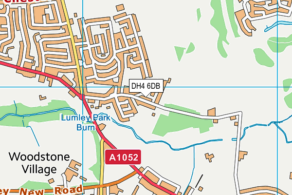 DH4 6DB map - OS VectorMap District (Ordnance Survey) DH4 6DB map - OS VectorMap District (Ordnance Survey)