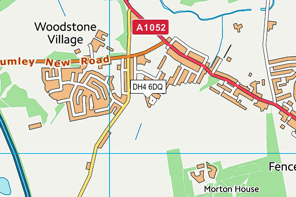 DH4 6DQ map - OS VectorMap District (Ordnance Survey) DH4 6DQ map - OS VectorMap District (Ordnance Survey)