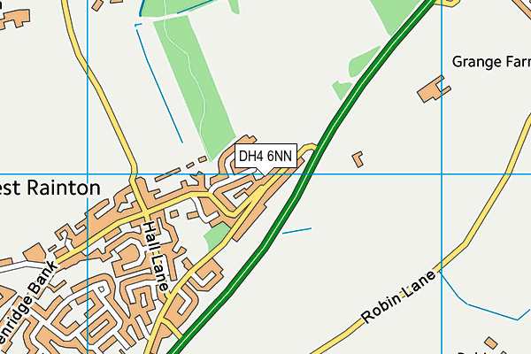 DH4 6NN map - OS VectorMap District (Ordnance Survey) DH4 6NN map - OS VectorMap District (Ordnance Survey)