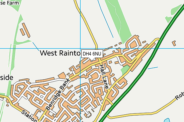 DH4 6NU map - OS VectorMap District (Ordnance Survey) DH4 6NU map - OS VectorMap District (Ordnance Survey)