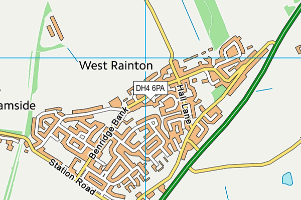 DH4 6PA map - OS VectorMap District (Ordnance Survey) DH4 6PA map - OS VectorMap District (Ordnance Survey)