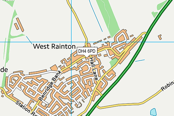 DH4 6PD map - OS VectorMap District (Ordnance Survey) DH4 6PD map - OS VectorMap District (Ordnance Survey)