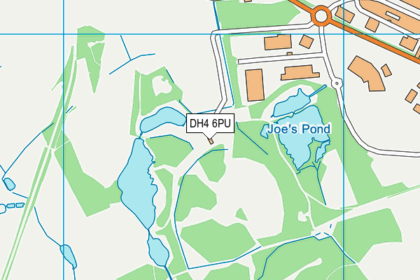 DH4 6PU map - OS VectorMap District (Ordnance Survey) DH4 6PU map - OS VectorMap District (Ordnance Survey)