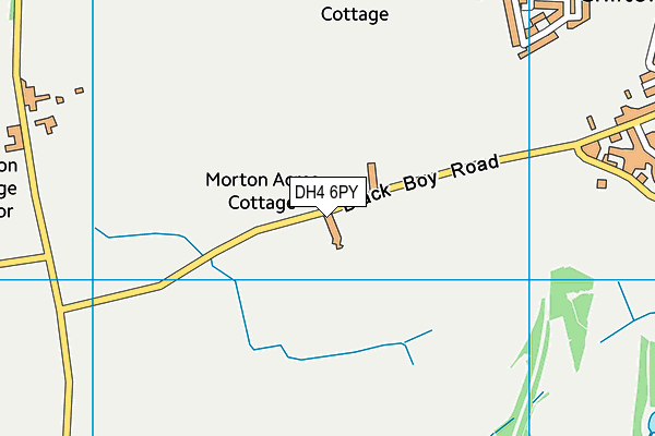 DH4 6PY map - OS VectorMap District (Ordnance Survey) DH4 6PY map - OS VectorMap District (Ordnance Survey)