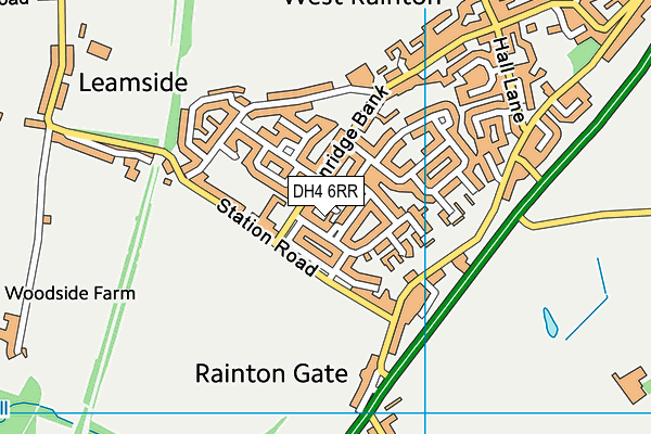 DH4 6RR map - OS VectorMap District (Ordnance Survey) DH4 6RR map - OS VectorMap District (Ordnance Survey)