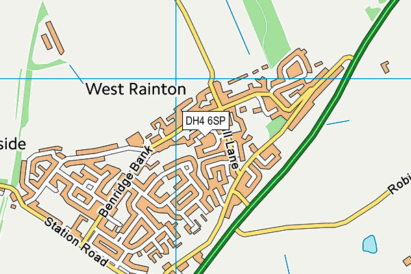DH4 6SP map - OS VectorMap District (Ordnance Survey) DH4 6SP map - OS VectorMap District (Ordnance Survey)