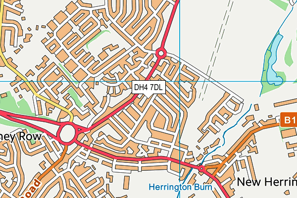 DH4 7DL map - OS VectorMap District (Ordnance Survey) DH4 7DL map - OS VectorMap District (Ordnance Survey)