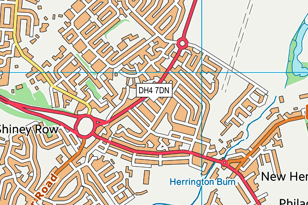 DH4 7DN map - OS VectorMap District (Ordnance Survey) DH4 7DN map - OS VectorMap District (Ordnance Survey)