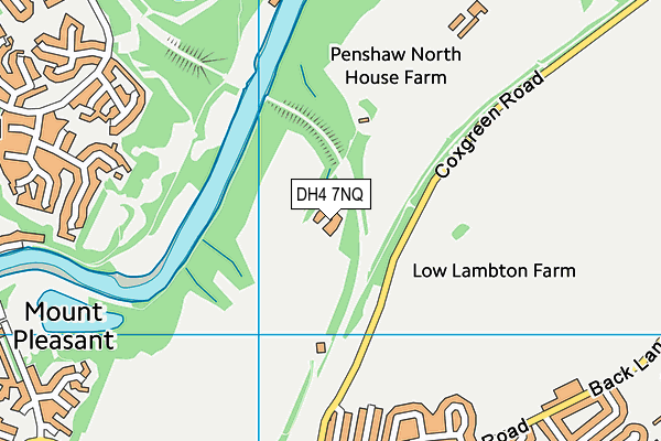 DH4 7NQ map - OS VectorMap District (Ordnance Survey) DH4 7NQ map - OS VectorMap District (Ordnance Survey)