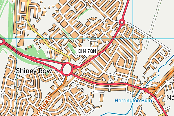 DH4 7QN map - OS VectorMap District (Ordnance Survey) DH4 7QN map - OS VectorMap District (Ordnance Survey)