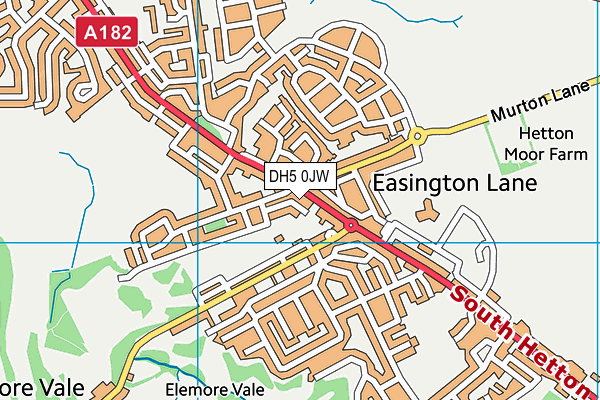 DH5 0JW map - OS VectorMap District (Ordnance Survey) DH5 0JW map - OS VectorMap District (Ordnance Survey)