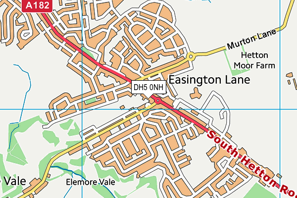 DH5 0NH map - OS VectorMap District (Ordnance Survey) DH5 0NH map - OS VectorMap District (Ordnance Survey)