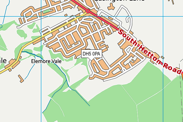 DH5 0PA map - OS VectorMap District (Ordnance Survey) DH5 0PA map - OS VectorMap District (Ordnance Survey)