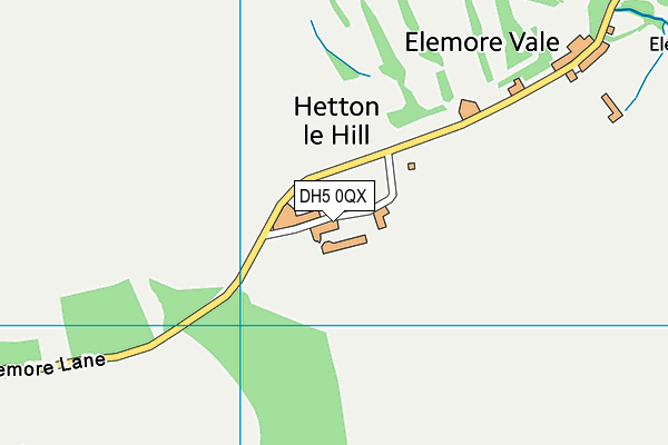 DH5 0QX map - OS VectorMap District (Ordnance Survey) DH5 0QX map - OS VectorMap District (Ordnance Survey)
