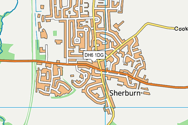 DH6 1DG map - OS VectorMap District (Ordnance Survey) DH6 1DG map - OS VectorMap District (Ordnance Survey)