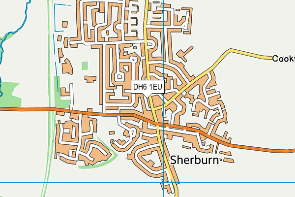 DH6 1EU map - OS VectorMap District (Ordnance Survey) DH6 1EU map - OS VectorMap District (Ordnance Survey)