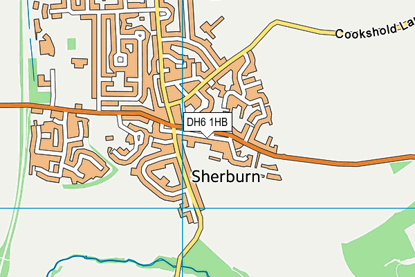 DH6 1HB map - OS VectorMap District (Ordnance Survey) DH6 1HB map - OS VectorMap District (Ordnance Survey)