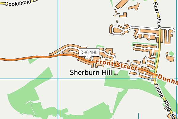 DH6 1HL map - OS VectorMap District (Ordnance Survey) DH6 1HL map - OS VectorMap District (Ordnance Survey)