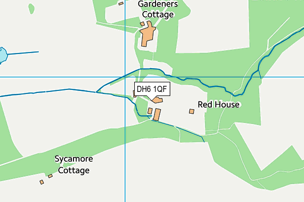DH6 1QF map - OS VectorMap District (Ordnance Survey) DH6 1QF map - OS VectorMap District (Ordnance Survey)