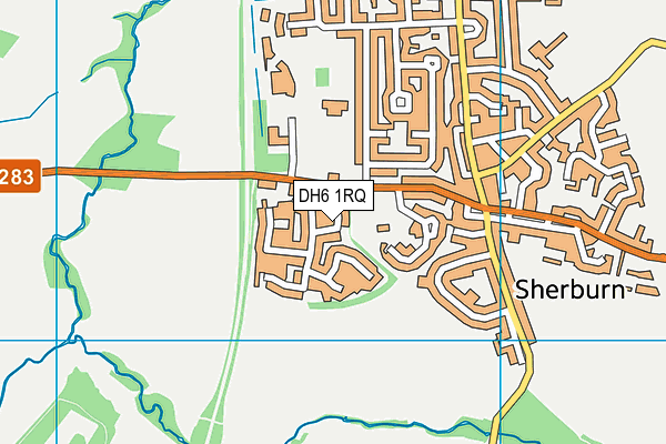 DH6 1RQ map - OS VectorMap District (Ordnance Survey) DH6 1RQ map - OS VectorMap District (Ordnance Survey)