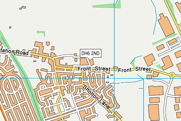 DH6 2ND map - OS VectorMap District (Ordnance Survey) DH6 2ND map - OS VectorMap District (Ordnance Survey)