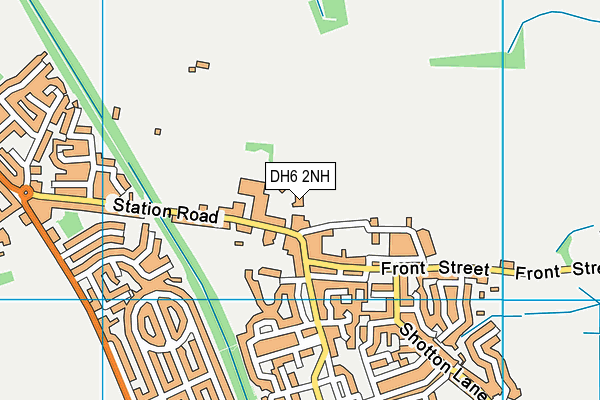 DH6 2NH map - OS VectorMap District (Ordnance Survey) DH6 2NH map - OS VectorMap District (Ordnance Survey)
