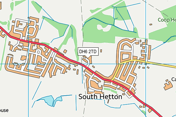 DH6 2TD map - OS VectorMap District (Ordnance Survey) DH6 2TD map - OS VectorMap District (Ordnance Survey)