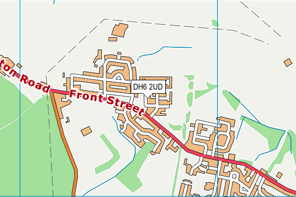 DH6 2UD map - OS VectorMap District (Ordnance Survey) DH6 2UD map - OS VectorMap District (Ordnance Survey)