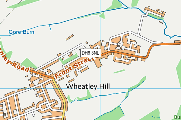 DH6 3NL map - OS VectorMap District (Ordnance Survey) DH6 3NL map - OS VectorMap District (Ordnance Survey)